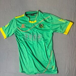 Cadenza Micro-Dry Green Coach Jersey Mens XXL Sports Friends Short Sleeve‎ Shirt